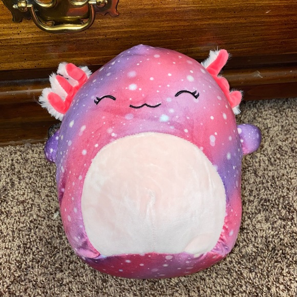 axolotl blind bag squishmallow
